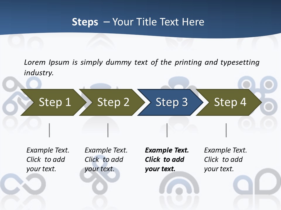 Floral Sparse Set PowerPoint Template