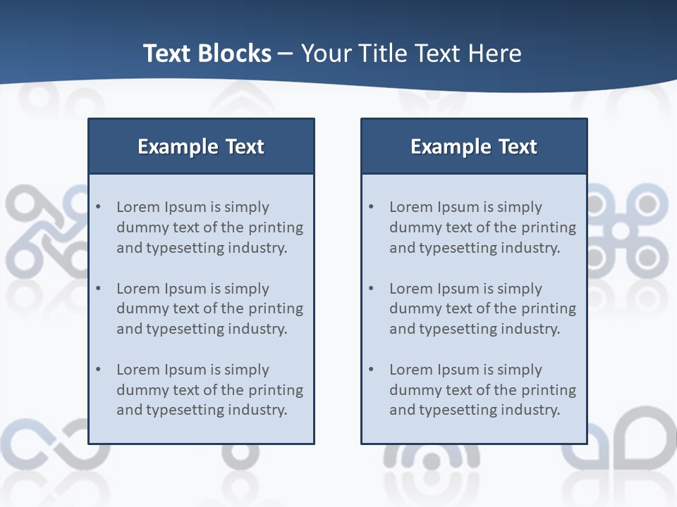 Floral Sparse Set PowerPoint Template