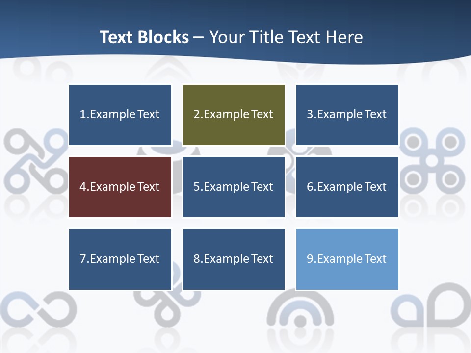 Floral Sparse Set PowerPoint Template