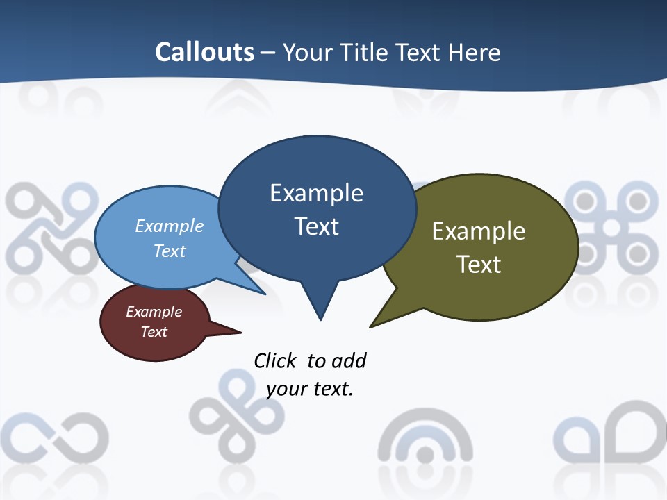 Floral Sparse Set PowerPoint Template