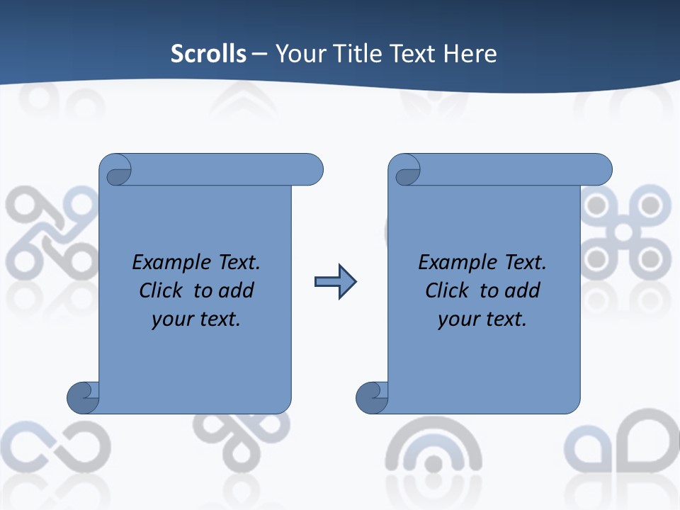 Floral Sparse Set PowerPoint Template