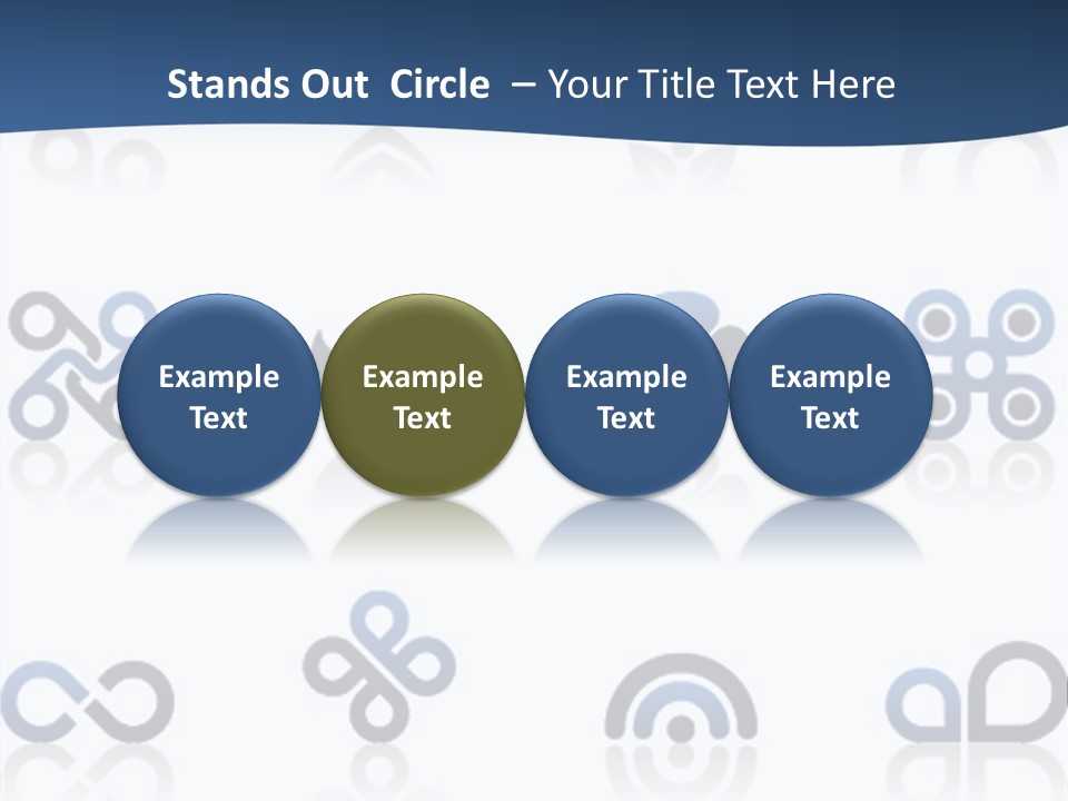 Floral Sparse Set PowerPoint Template