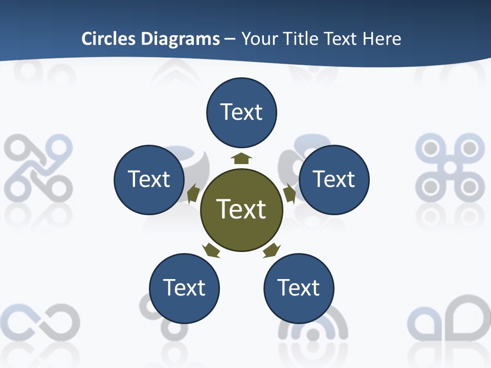 Floral Sparse Set PowerPoint Template