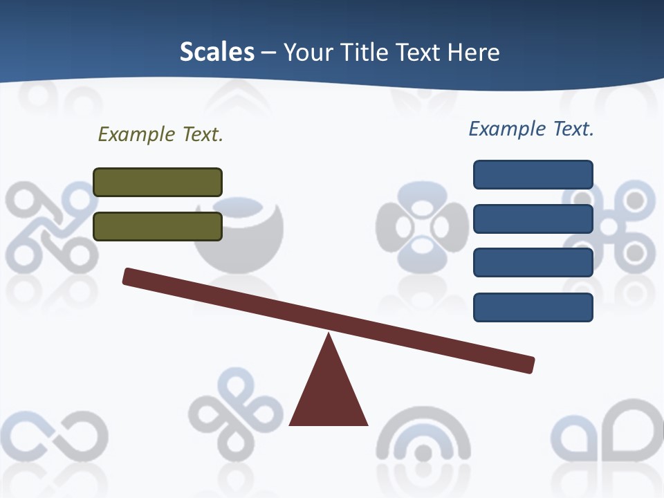 Floral Sparse Set PowerPoint Template