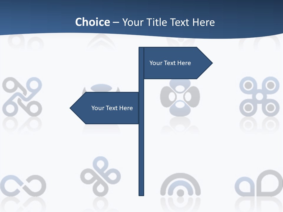 Floral Sparse Set PowerPoint Template