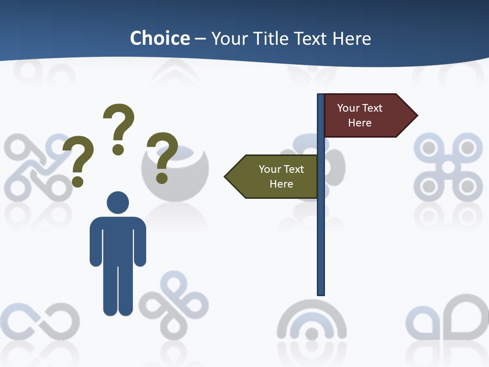 Floral Sparse Set PowerPoint Template