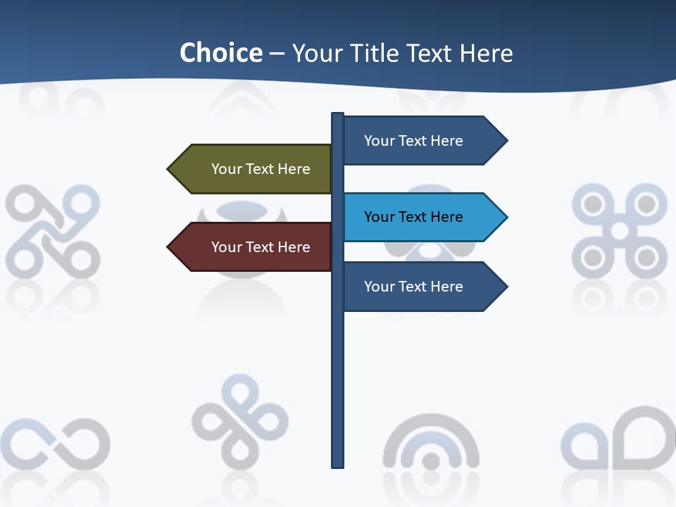 Floral Sparse Set PowerPoint Template