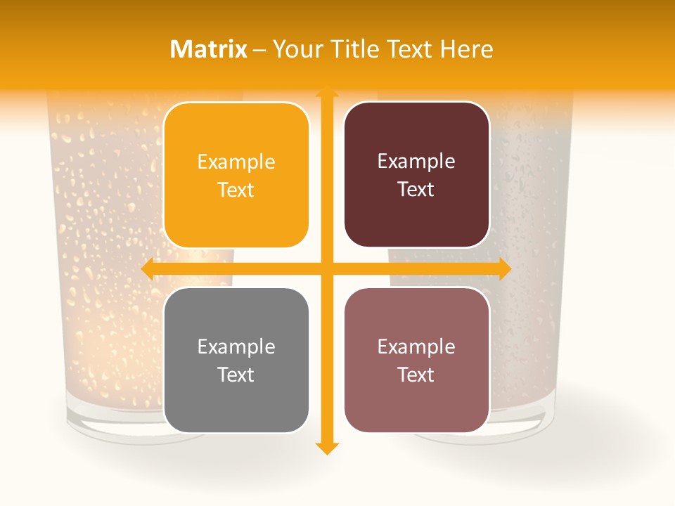 Facer Illustration Beer PowerPoint Template