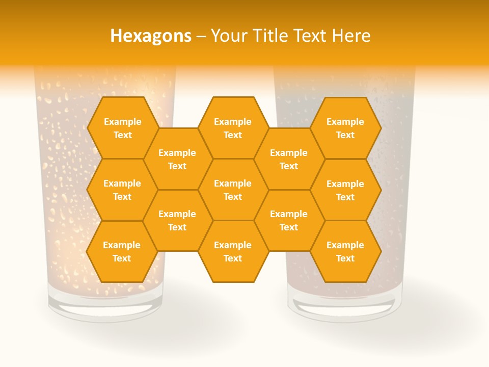 Facer Illustration Beer PowerPoint Template