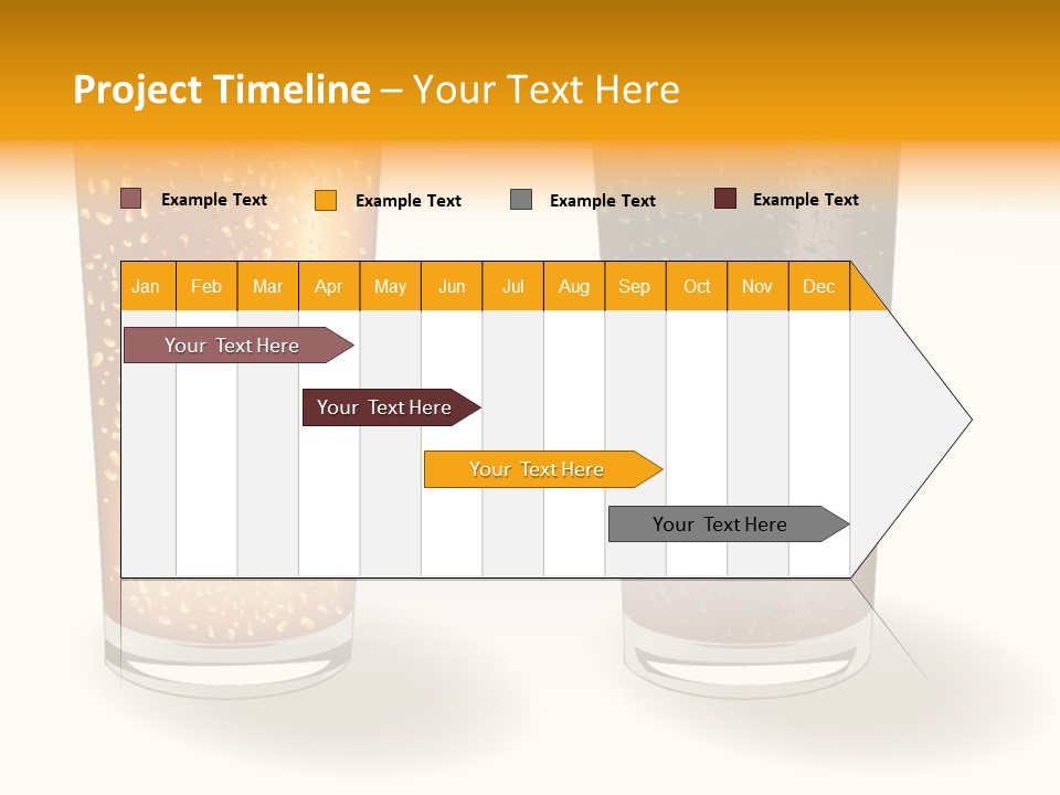Facer Illustration Beer PowerPoint Template