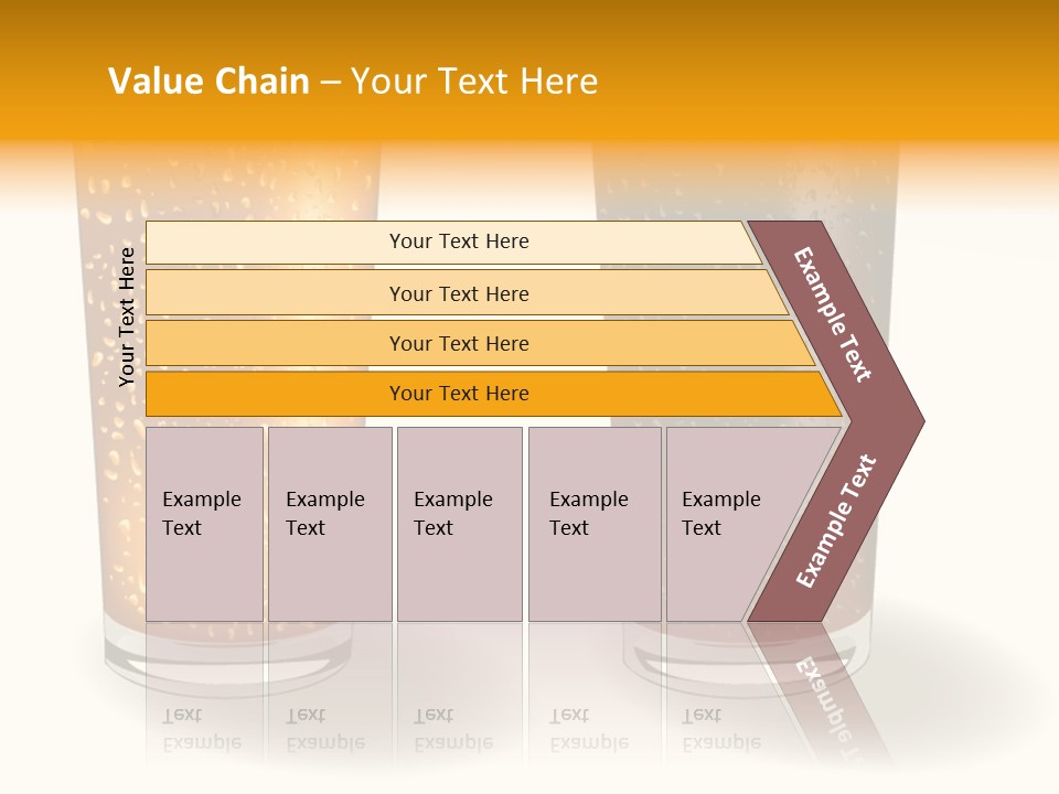 Facer Illustration Beer PowerPoint Template