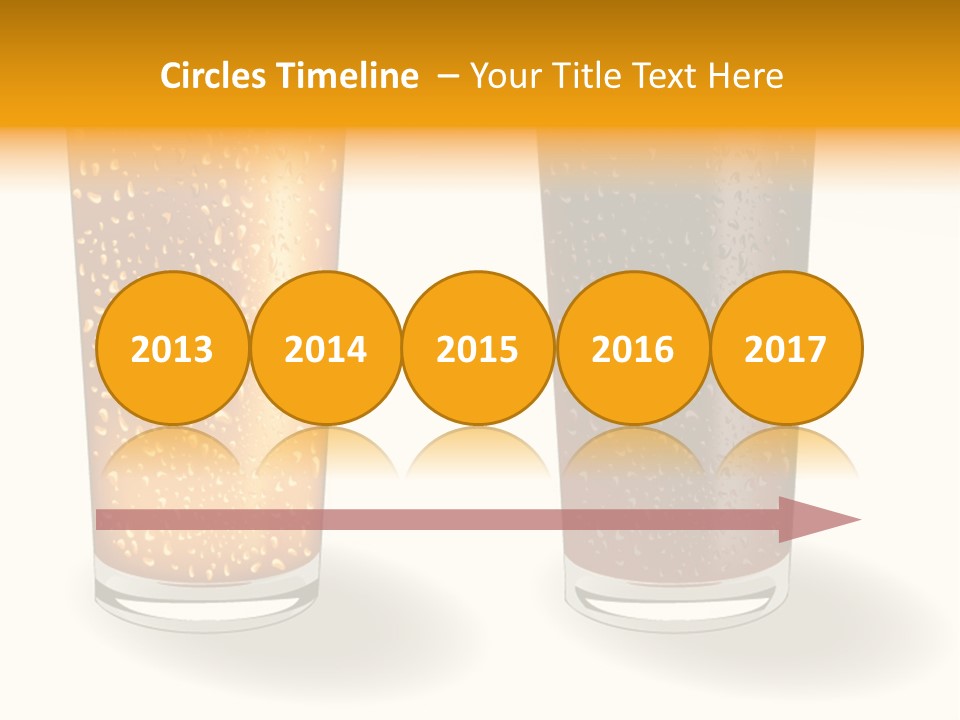 Facer Illustration Beer PowerPoint Template