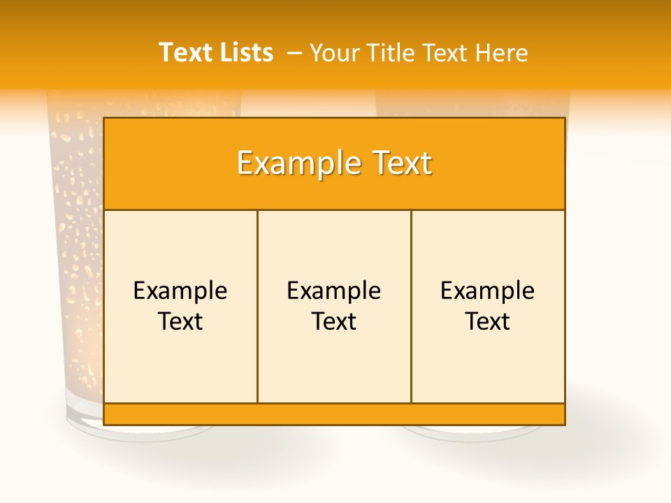 Facer Illustration Beer PowerPoint Template