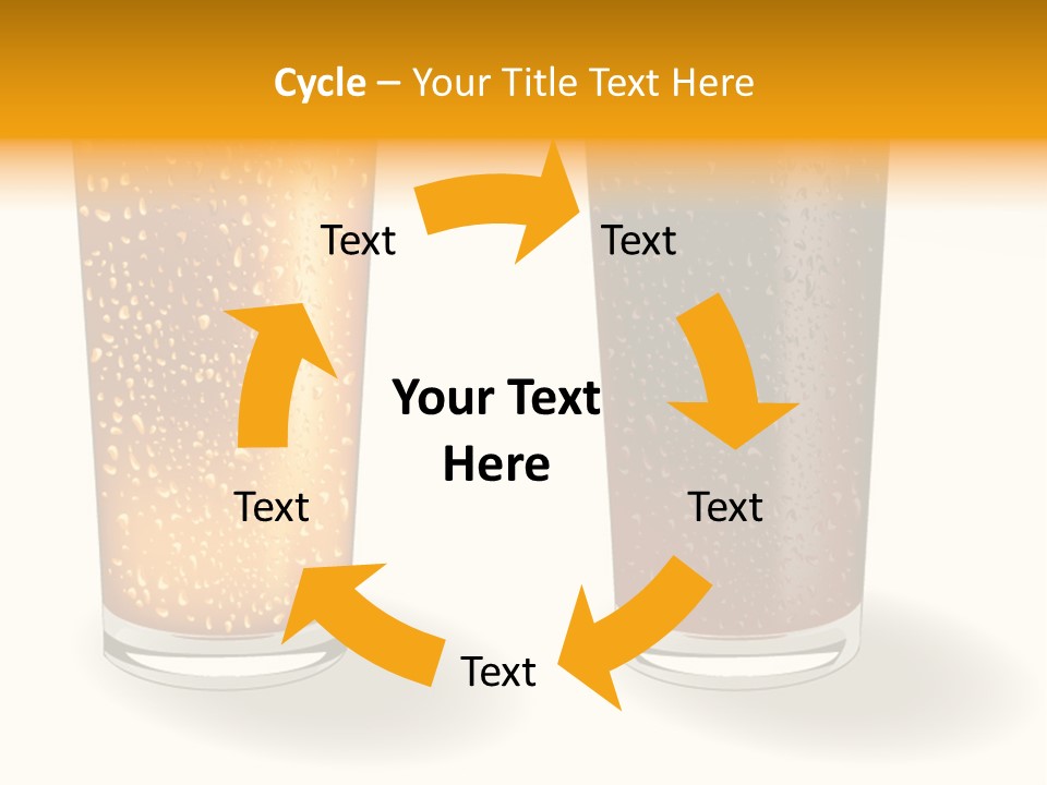 Facer Illustration Beer PowerPoint Template