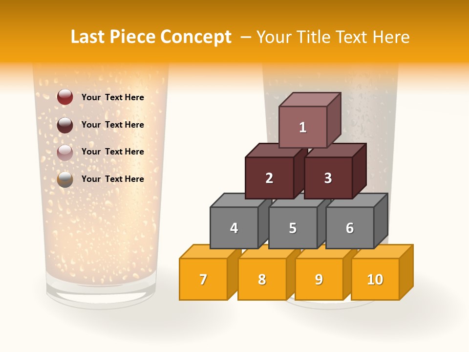 Facer Illustration Beer PowerPoint Template
