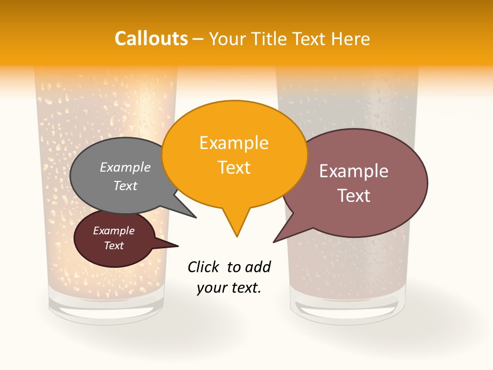 Facer Illustration Beer PowerPoint Template