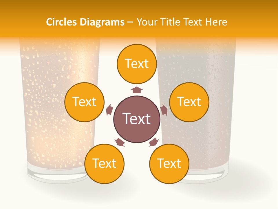 Facer Illustration Beer PowerPoint Template