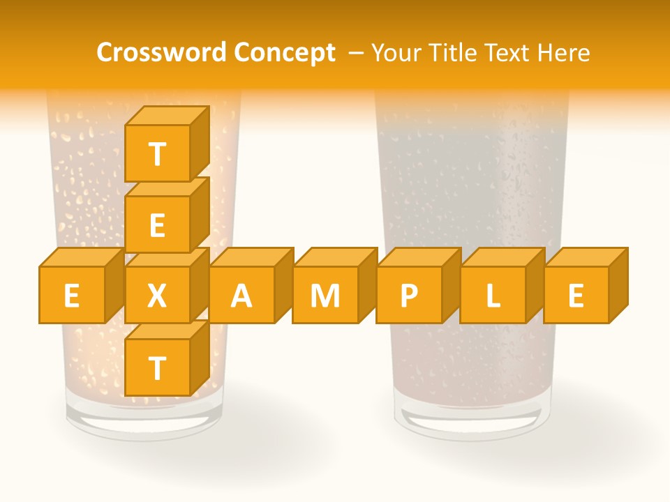 Facer Illustration Beer PowerPoint Template