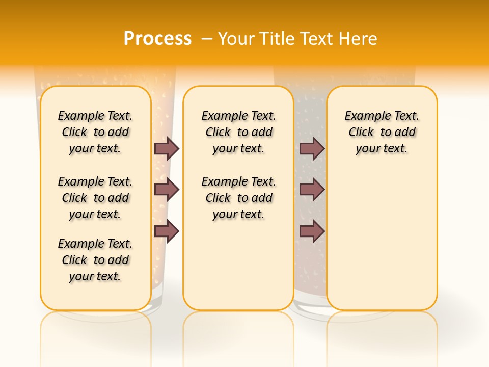 Facer Illustration Beer PowerPoint Template