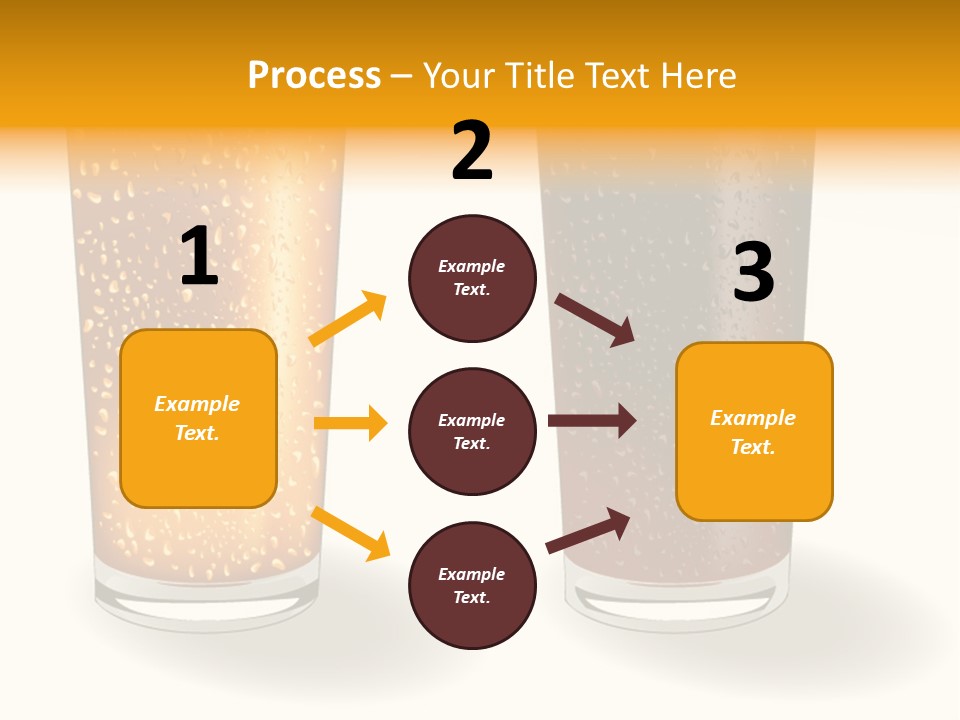 Facer Illustration Beer PowerPoint Template
