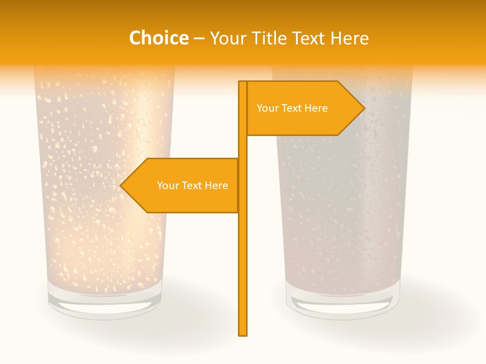 Facer Illustration Beer PowerPoint Template