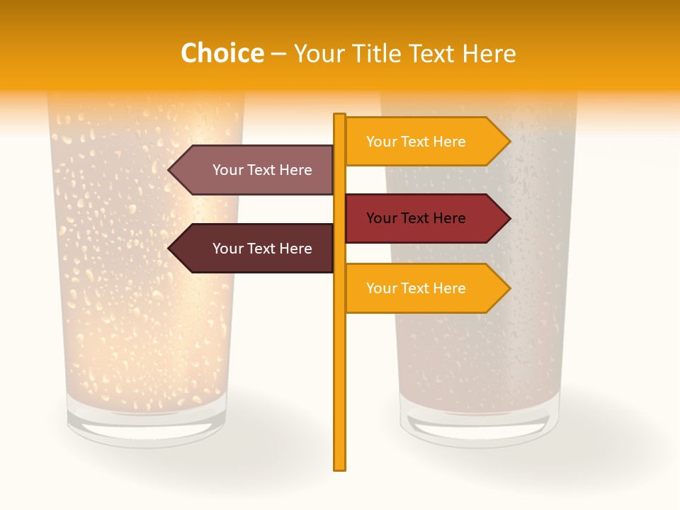 Facer Illustration Beer PowerPoint Template