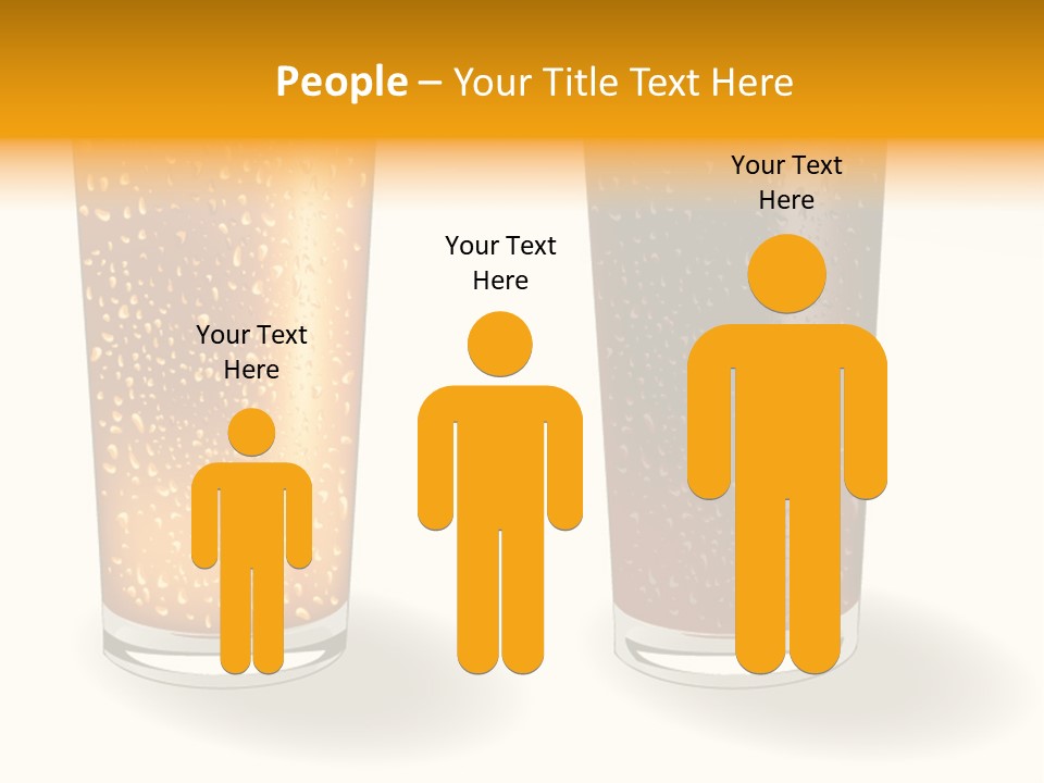 Facer Illustration Beer PowerPoint Template