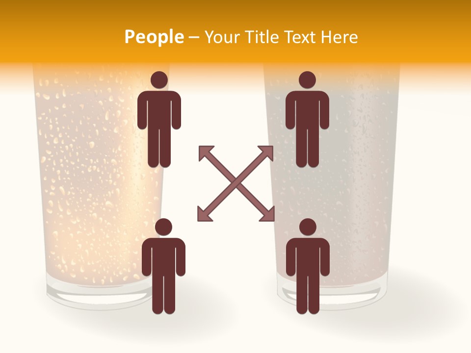 Facer Illustration Beer PowerPoint Template