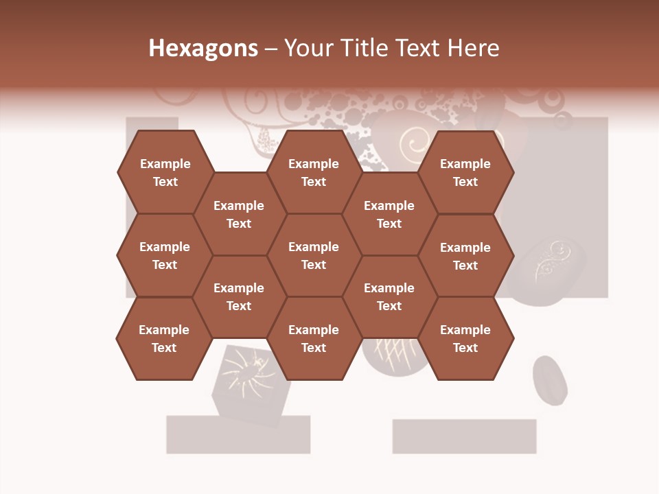 Liquid Chocolate Beige PowerPoint Template