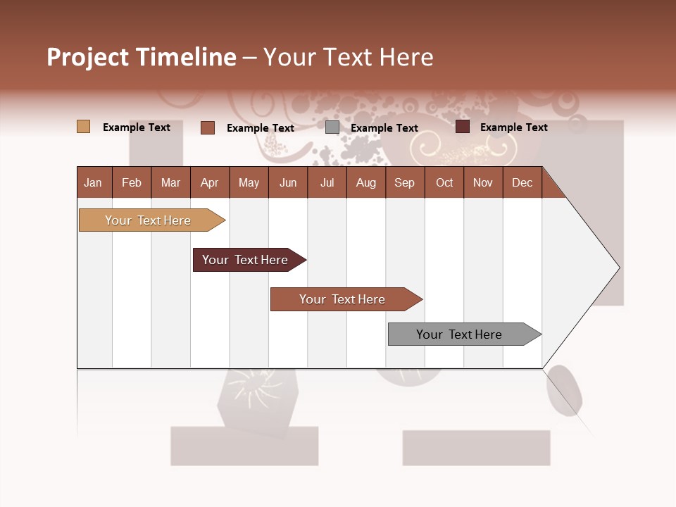 Liquid Chocolate Beige PowerPoint Template