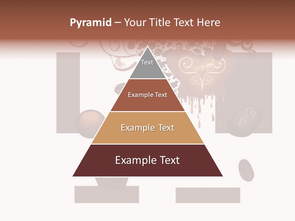 Liquid Chocolate Beige PowerPoint Template
