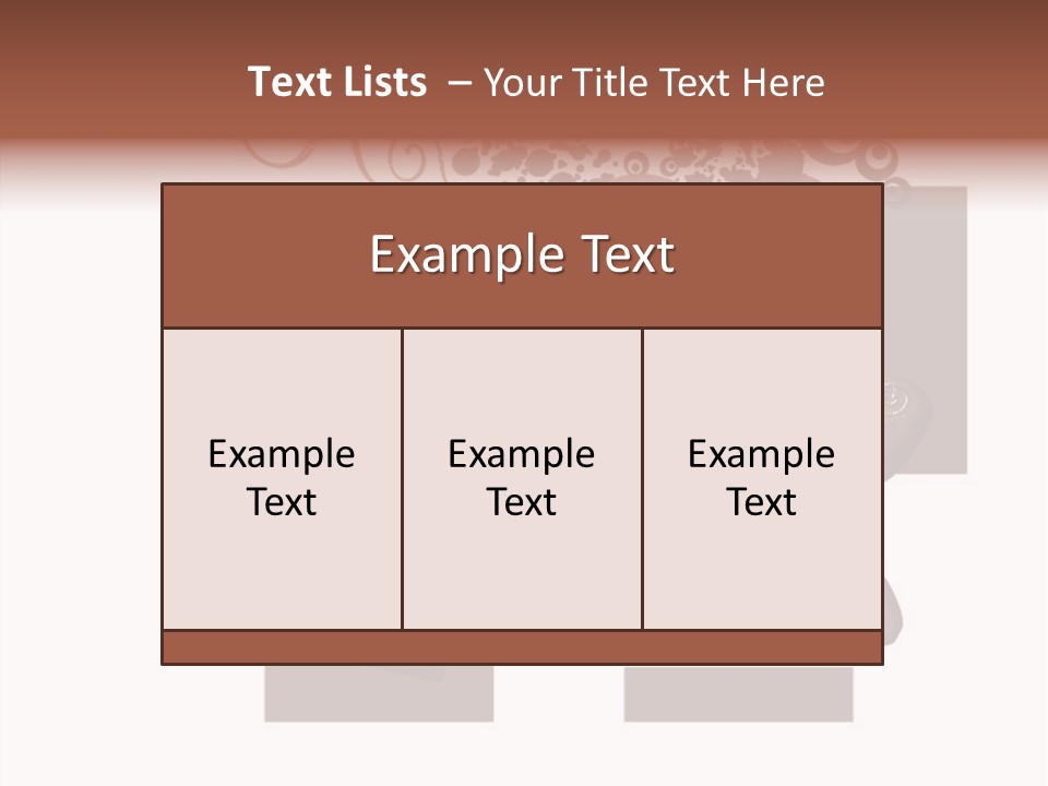 Liquid Chocolate Beige PowerPoint Template