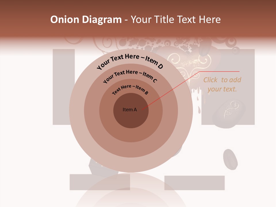 Liquid Chocolate Beige PowerPoint Template