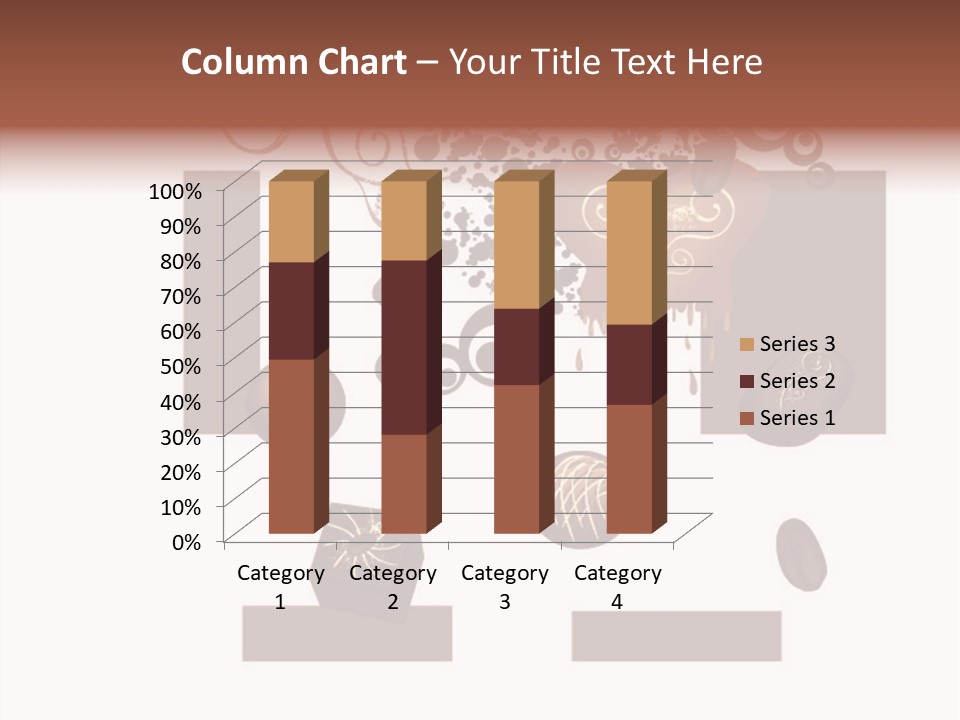Liquid Chocolate Beige PowerPoint Template
