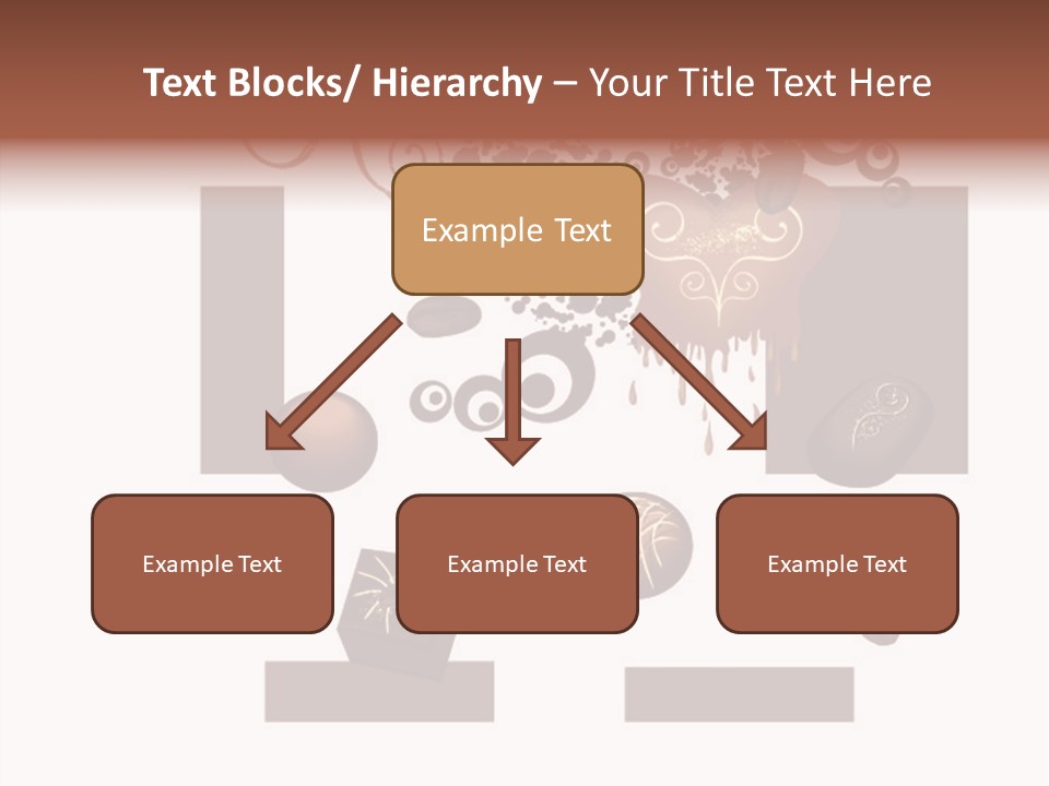 Liquid Chocolate Beige PowerPoint Template