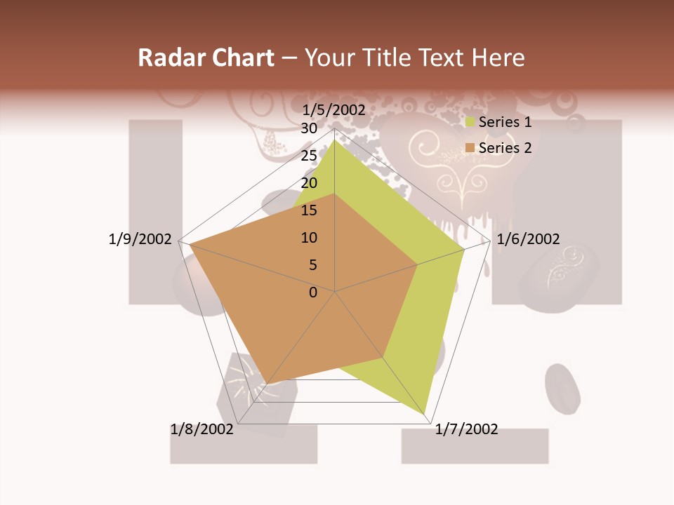 Liquid Chocolate Beige PowerPoint Template