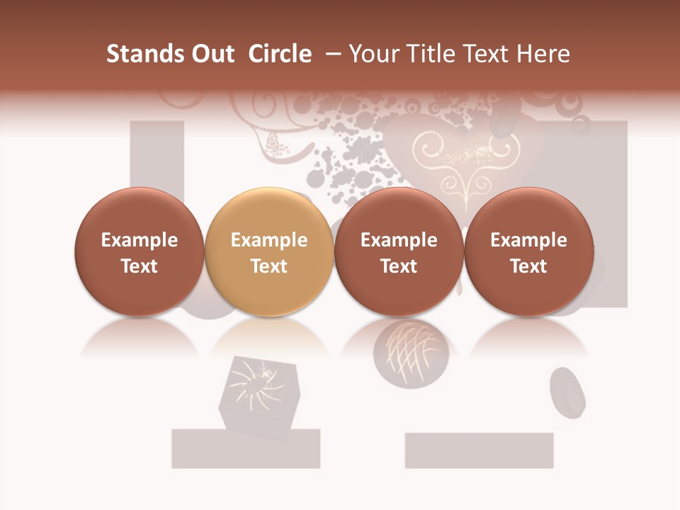 Liquid Chocolate Beige PowerPoint Template