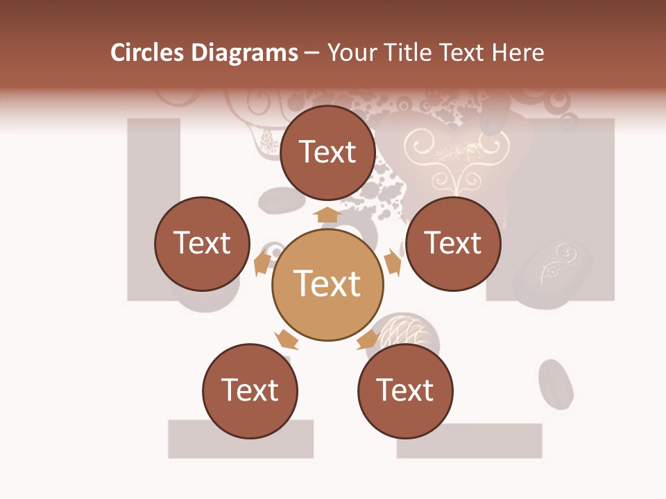 Liquid Chocolate Beige PowerPoint Template