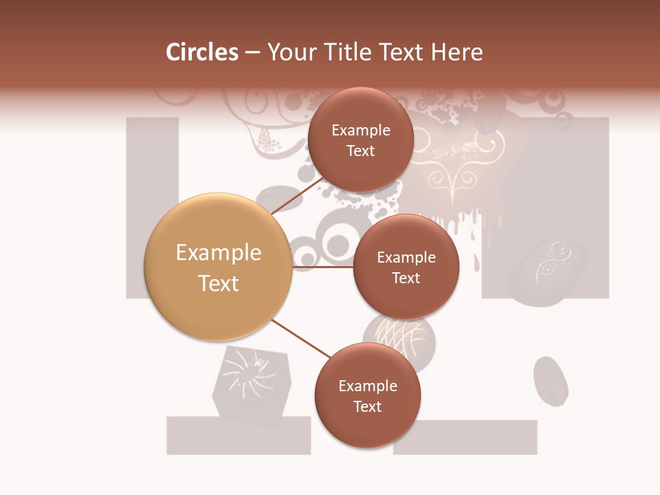 Liquid Chocolate Beige PowerPoint Template