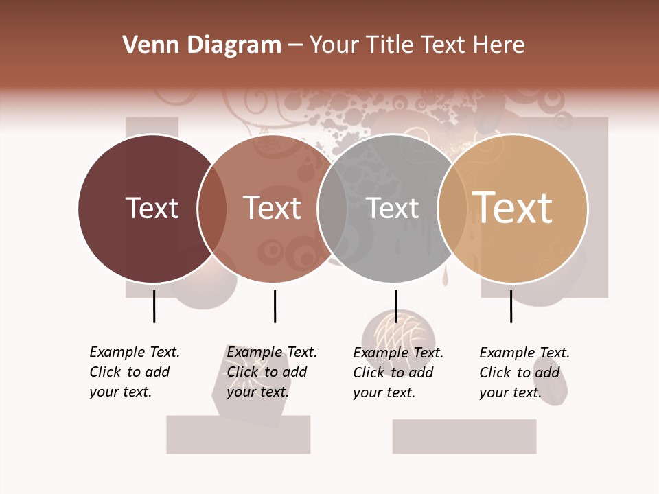 Liquid Chocolate Beige PowerPoint Template