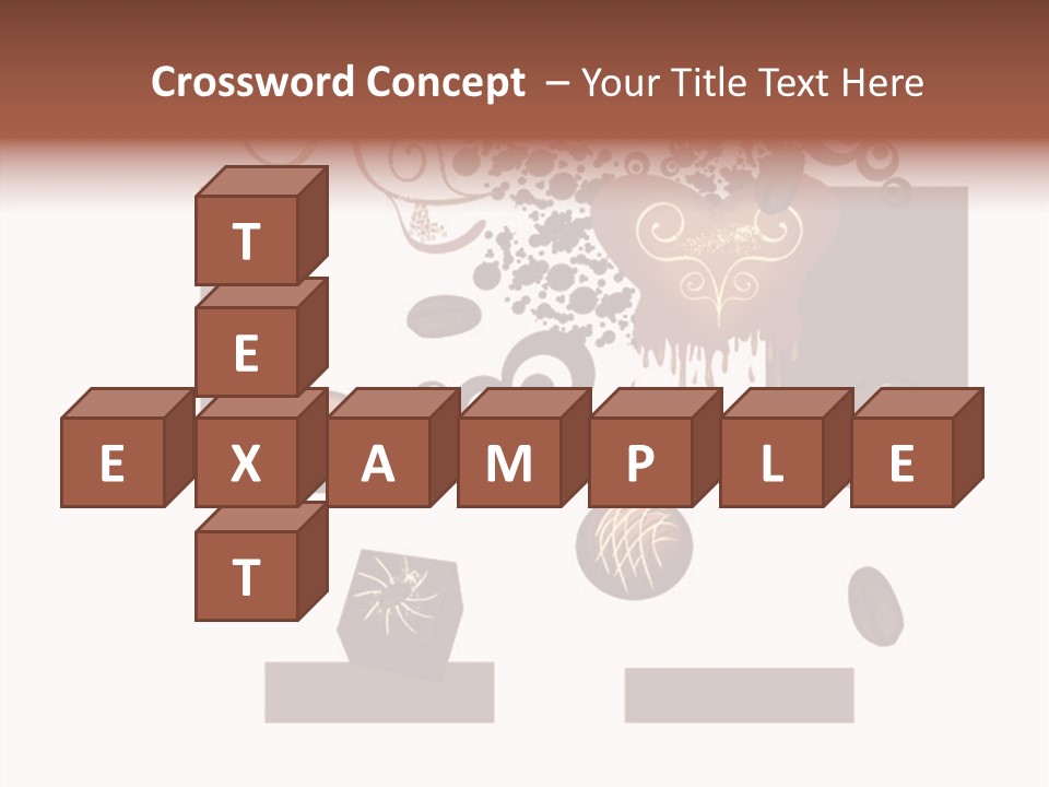 Liquid Chocolate Beige PowerPoint Template