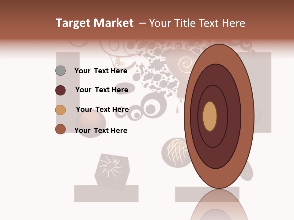Liquid Chocolate Beige PowerPoint Template