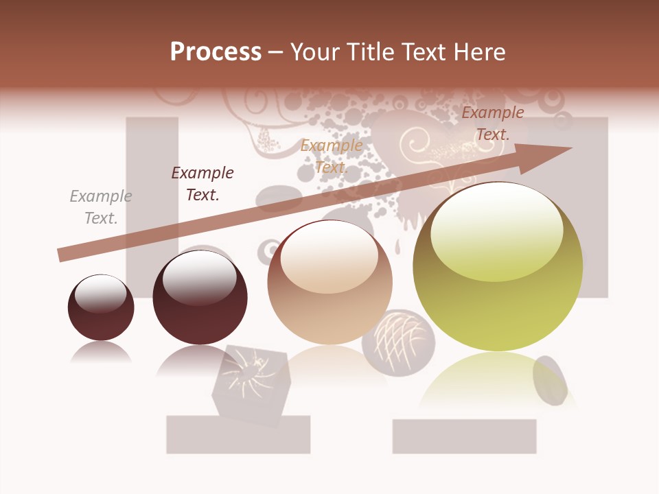 Liquid Chocolate Beige PowerPoint Template