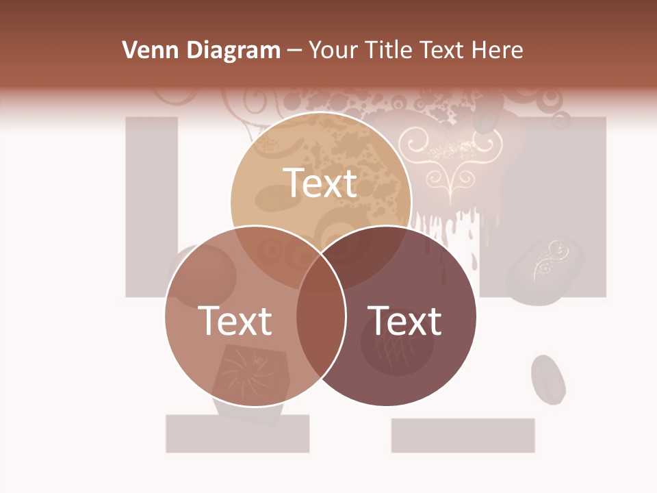 Liquid Chocolate Beige PowerPoint Template