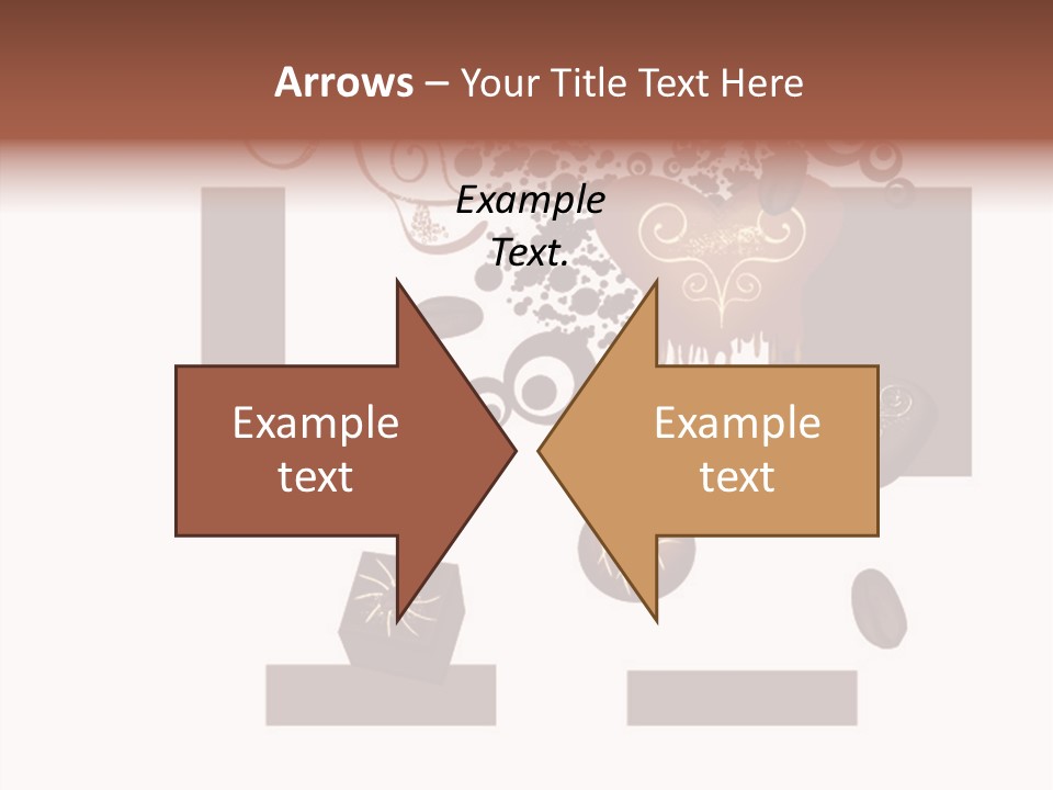 Liquid Chocolate Beige PowerPoint Template