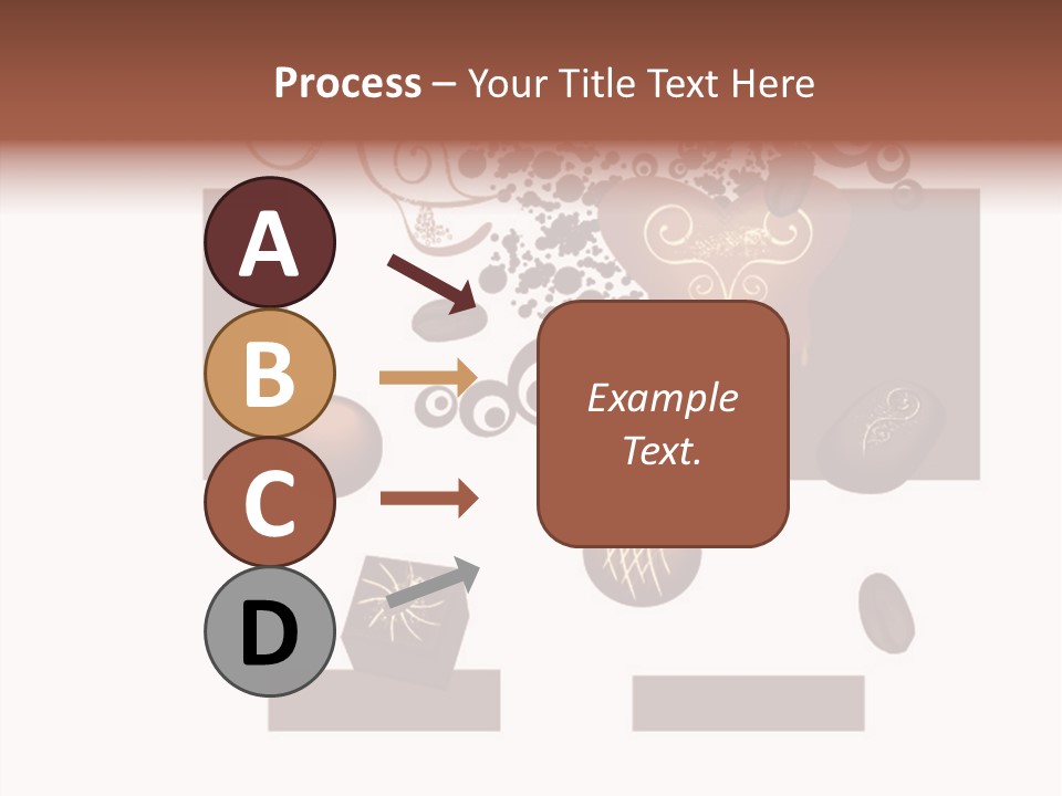 Liquid Chocolate Beige PowerPoint Template