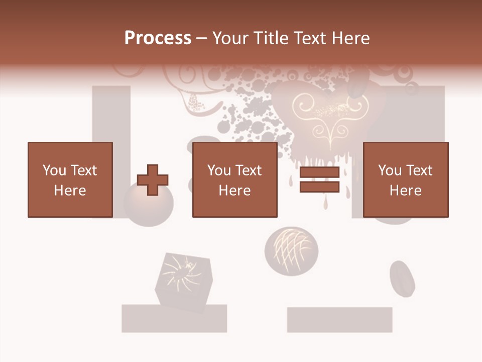 Liquid Chocolate Beige PowerPoint Template