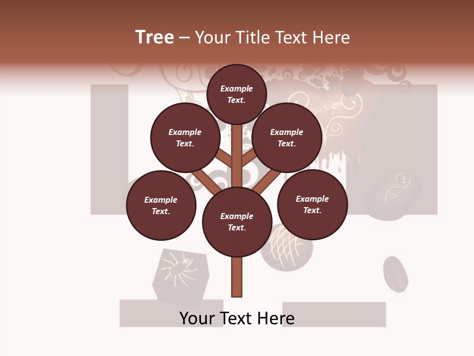 Liquid Chocolate Beige PowerPoint Template
