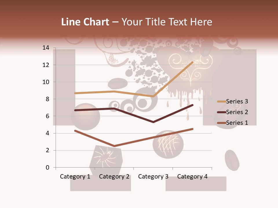 Liquid Chocolate Beige PowerPoint Template