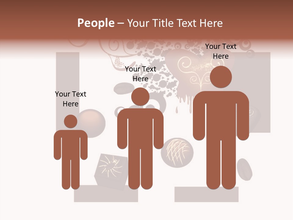 Liquid Chocolate Beige PowerPoint Template